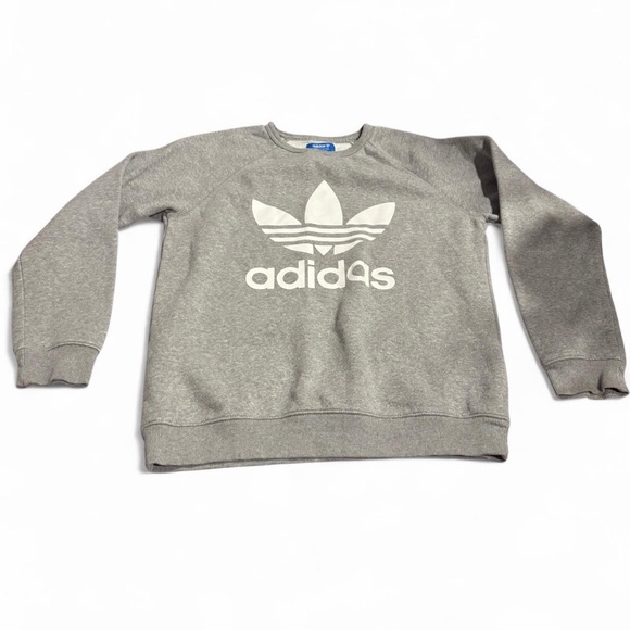 adidas Sweaters - Adidas Gray Crew Neck Sweatshirt. Size M. EUC